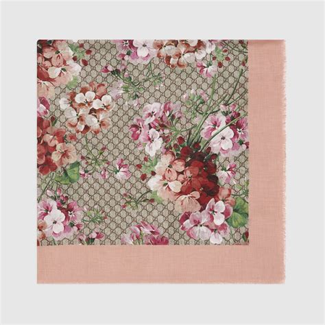 gucci bloom slider|scialle gucci blooms.